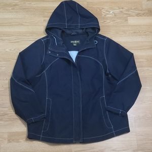 Navy Eddie Bauer spring jacket